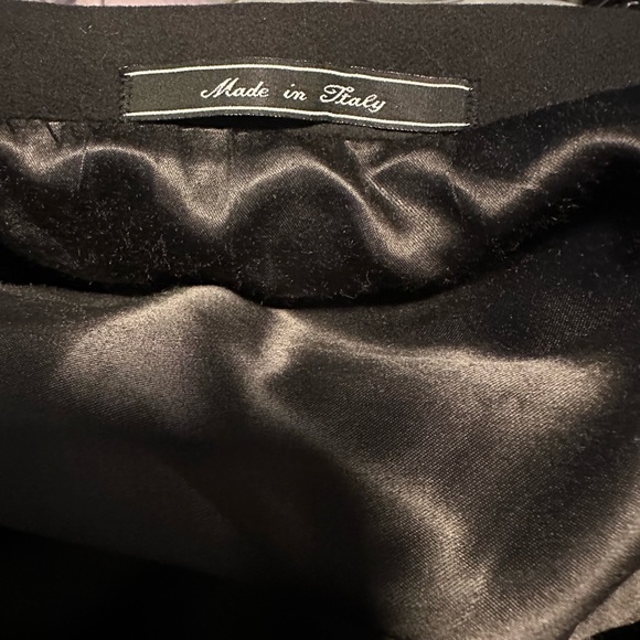 Neiman Marcus made in Italy SZ 42 Cashmere Blend Peacoat - Picture 10 of 12